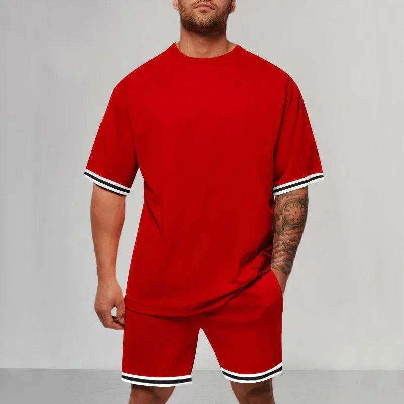 Conjunto Masculino Casual - Bermuda e Camiseta