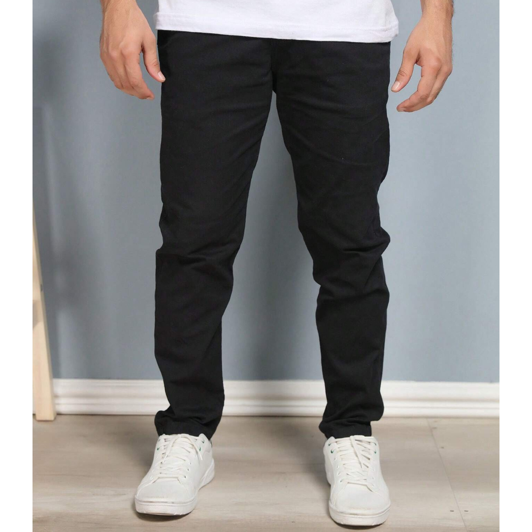 [LEVE 4 PAGUE 2] CALÇAS RETA EM SARJA PREMIUM MASCULINA (ESTILO E CONFORTO EM CADA PASSO!)