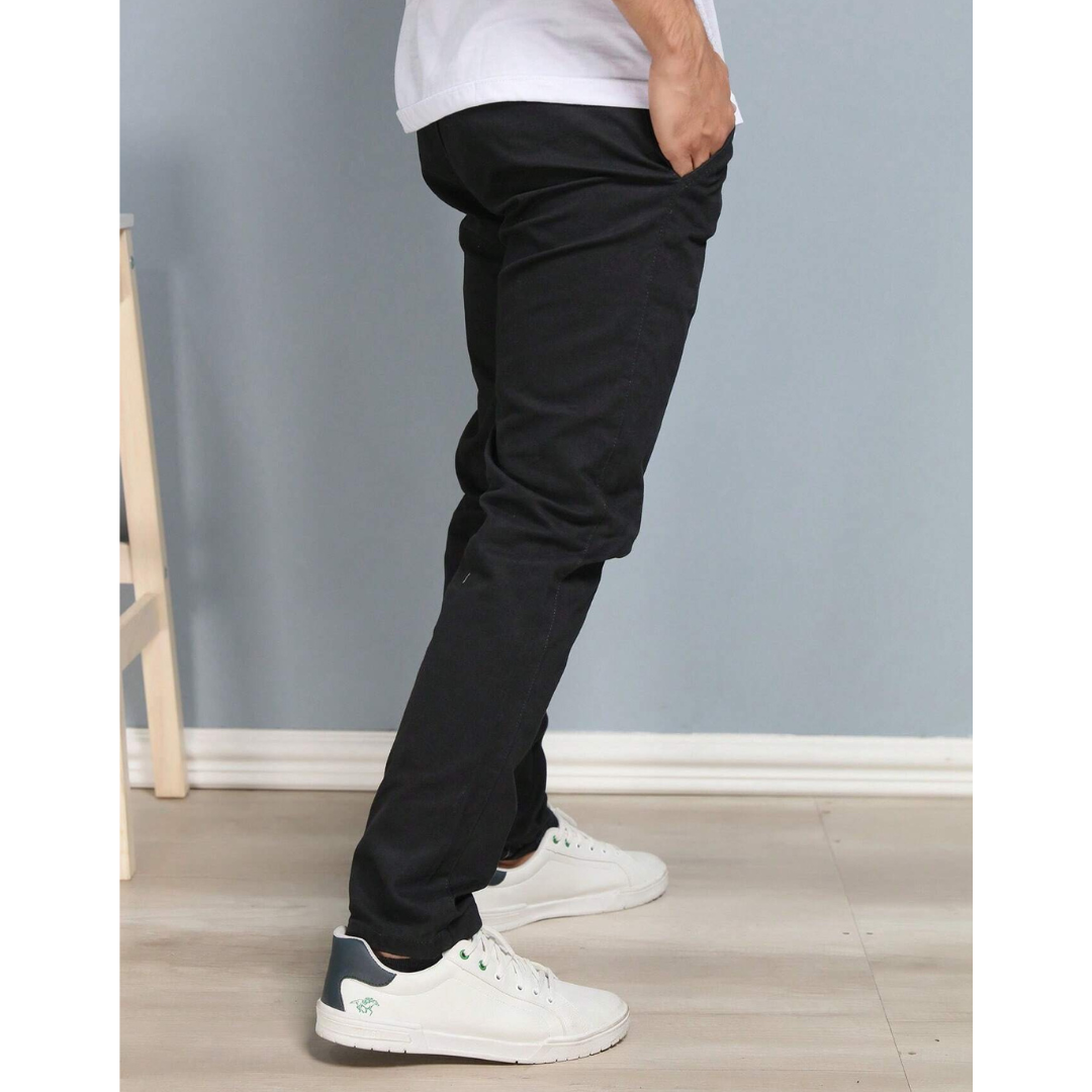 [LEVE 4 PAGUE 2] CALÇAS RETA EM SARJA PREMIUM MASCULINA (ESTILO E CONFORTO EM CADA PASSO!)