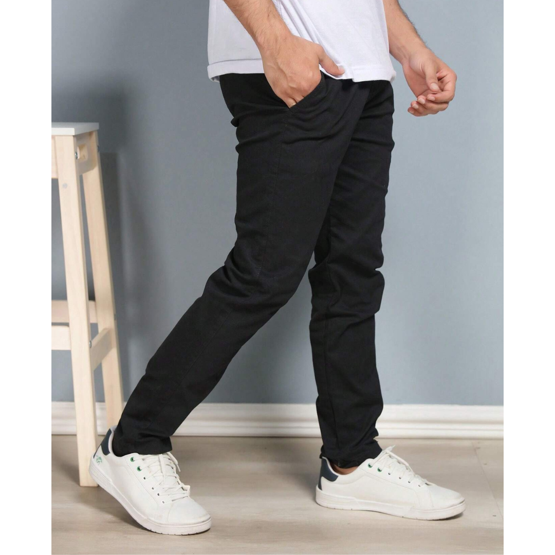 [LEVE 4 PAGUE 2] CALÇAS RETA EM SARJA PREMIUM MASCULINA (ESTILO E CONFORTO EM CADA PASSO!)