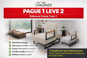 [LEVE 2, PAGUE 1] POLTRONA CAMA MULTIFUNCIONAL 2 EM 1 + BRINDES EXCLUSIVOS