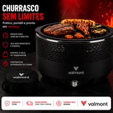 Kit Churrasqueira Portátil Premium Steak Master Smoke + Brinde Exclusivos 🔥