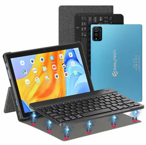 Tablet EasyTech Ultra 14 Full HD IPS | 128GB + 6GB RAM | Android 13 | Dual Chip | 6000mAh 🔥 + BRINDE: Capinha e Teclado