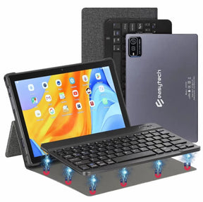 Tablet EasyTech Ultra 14 Full HD IPS | 128GB + 6GB RAM | Android 13 | Dual Chip | 6000mAh 🔥 + BRINDE: Capinha e Teclado