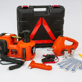 KIT AUTOMOTIVO DE EMERGÊNCIA 5 EM 1 — COMPLETO PARA QUALQUER IMPREVISTO + Brindes