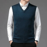 Colete Masculino de Lã - Elegância e Conforto